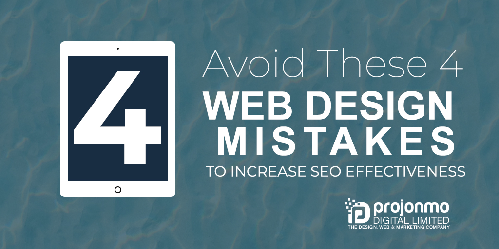 Avoid These 4 Web Design Mistakes to Increase SEO Effectiveness